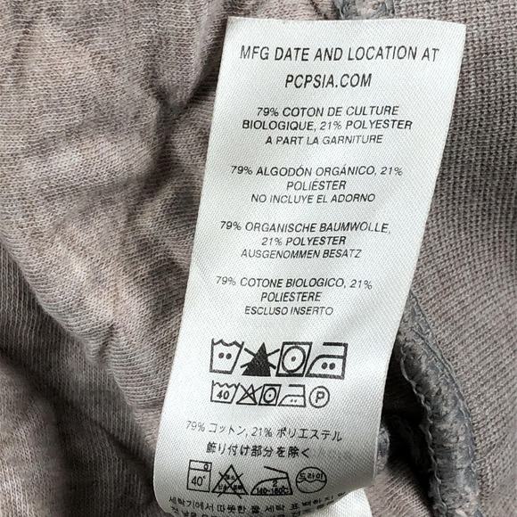 Patagonia Sweatshirt Womens Small Beige Organic Cotton Quilt Crew Pullover Logo - Picture 9 of 12